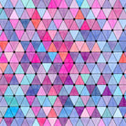 Lovely geometric #13 by Amir Faysal on GIANT ART - pink digital drawing