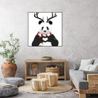 Xmas panda by Solti Balázs on GIANT ART - white digital drawing