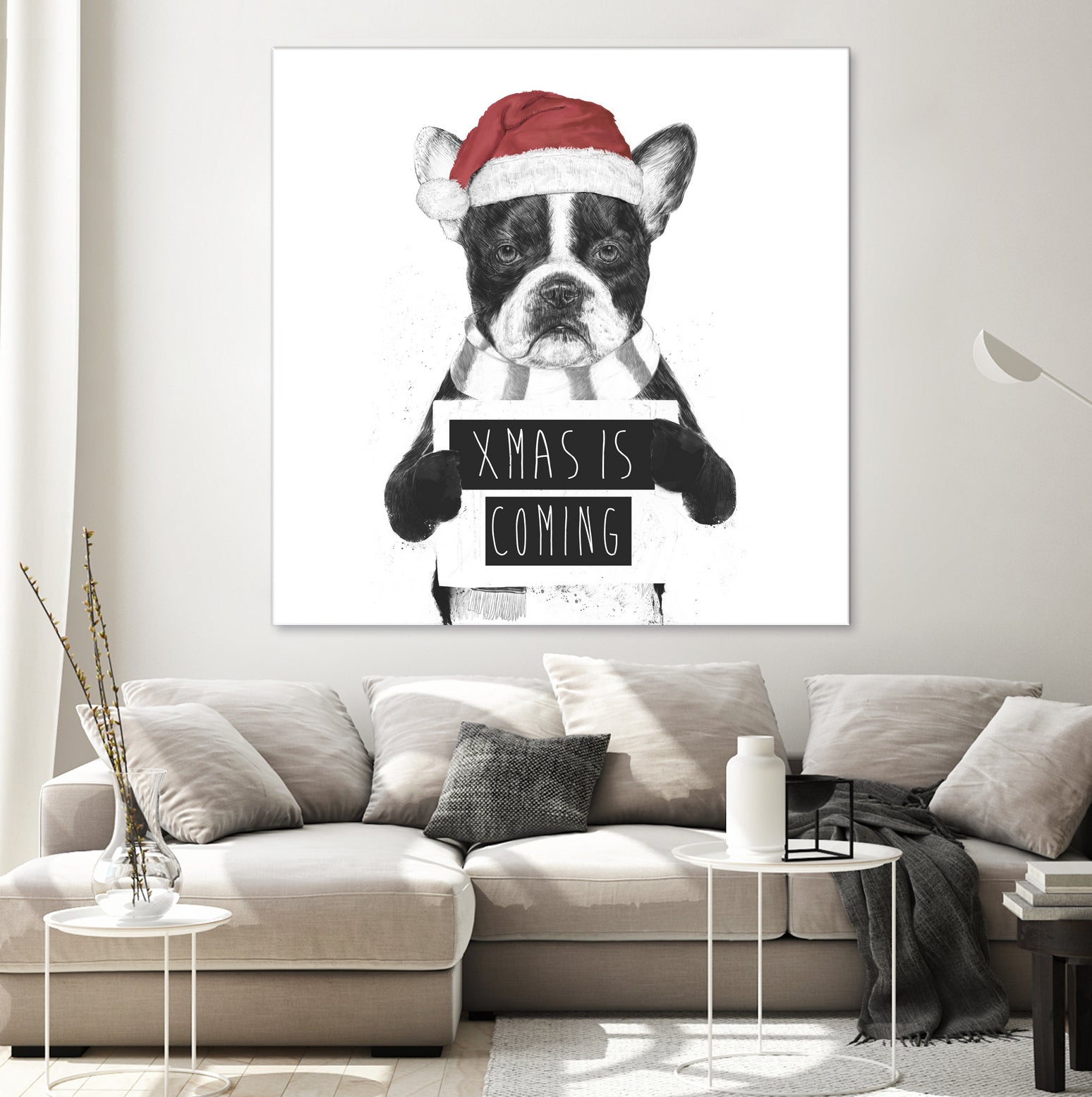 Xmas is coming by Solti Balázs on GIANT ART - white digital drawing