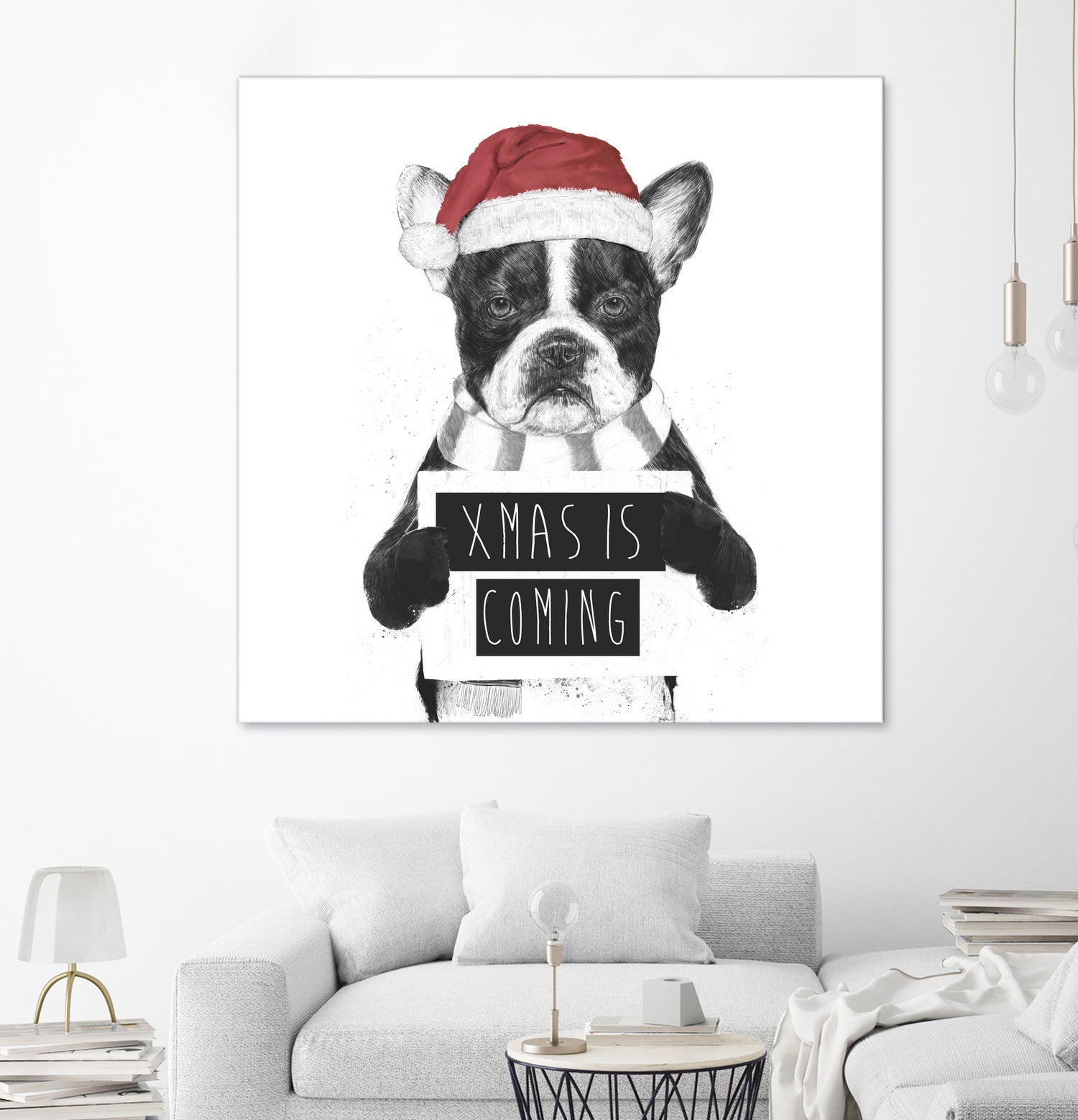 Xmas is coming by Solti Balázs on GIANT ART - white digital drawing