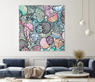 Jellyfishes by salome mikaberidze on GIANT ART - blue digital painting