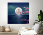 Luna by Elena Bragioto on GIANT ART - blue digital painting