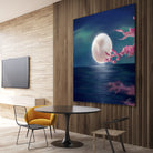 Luna by Elena Bragioto on GIANT ART - blue digital painting