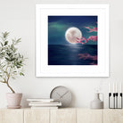 Luna by Elena Bragioto on GIANT ART - blue digital painting