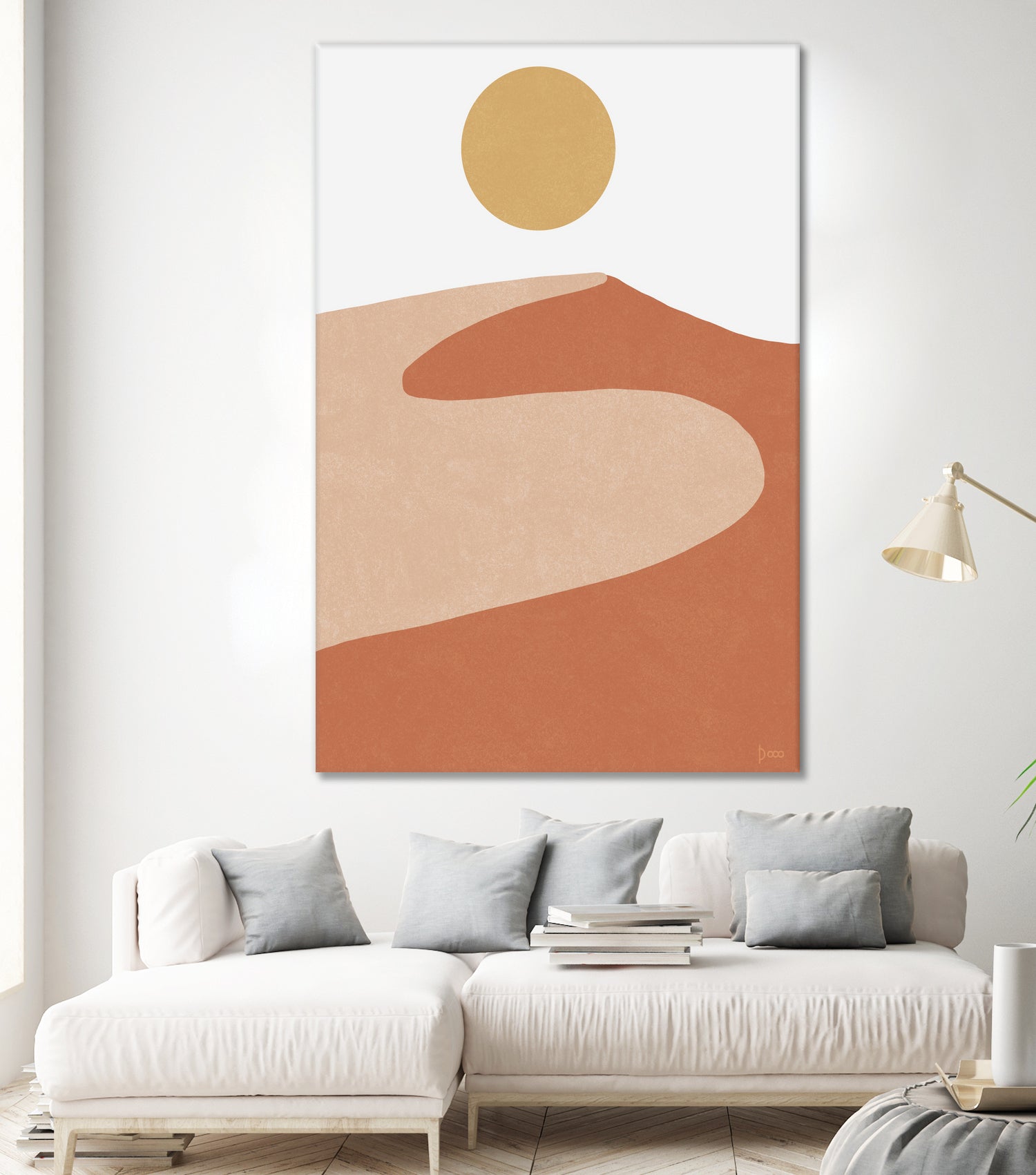 Desert Mountain I by Digital  Canvas on GIANT ART - digital