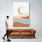 Desert Mountains II by Digital  Canvas  on GIANT ART - illustration