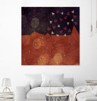 Magic Night by Mirella Pavesi on GIANT ART - brown digital painting