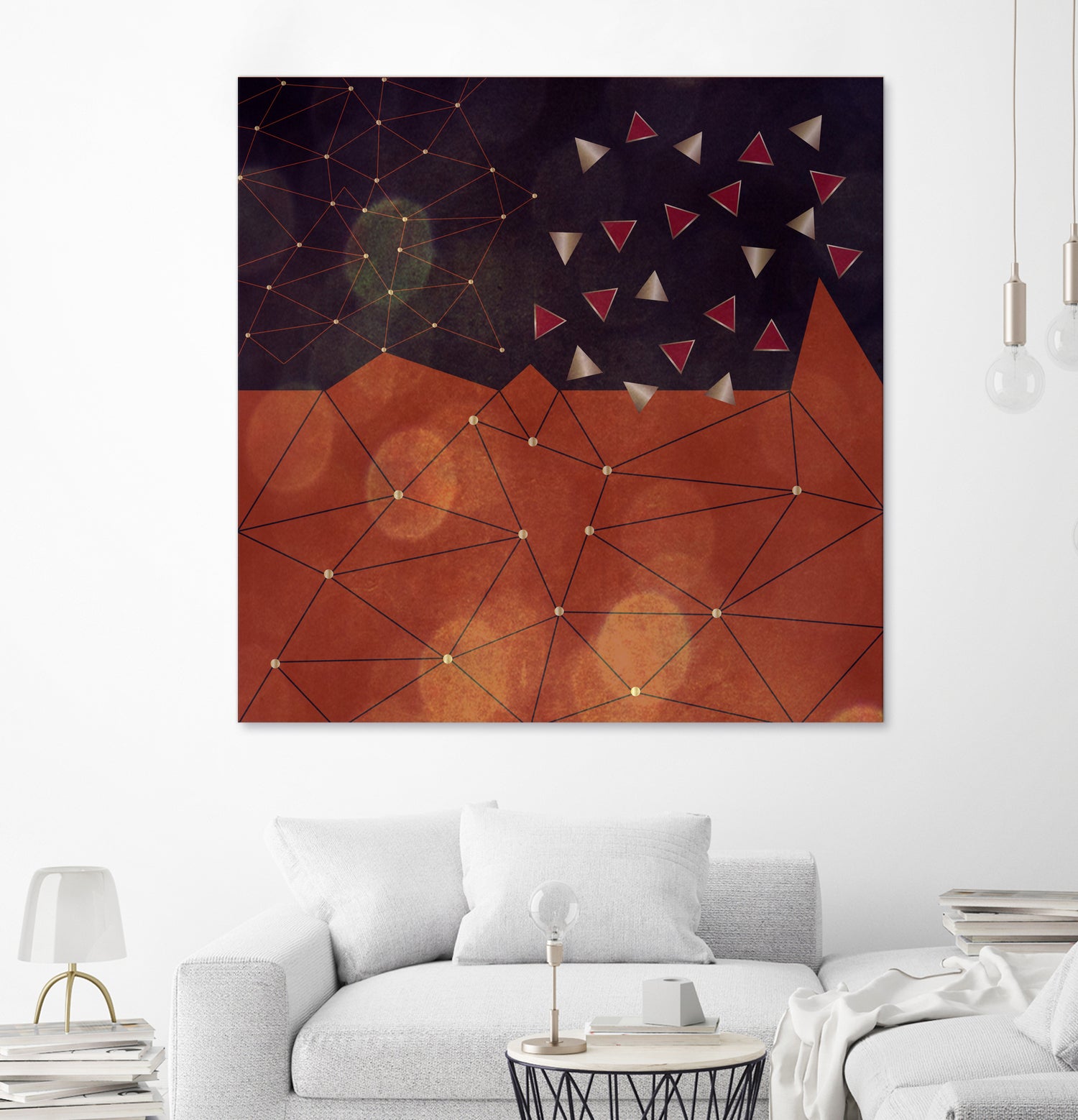 Magic Night by Mirella Pavesi on GIANT ART - brown digital painting