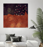 Magic Night by Mirella Pavesi on GIANT ART - brown digital painting