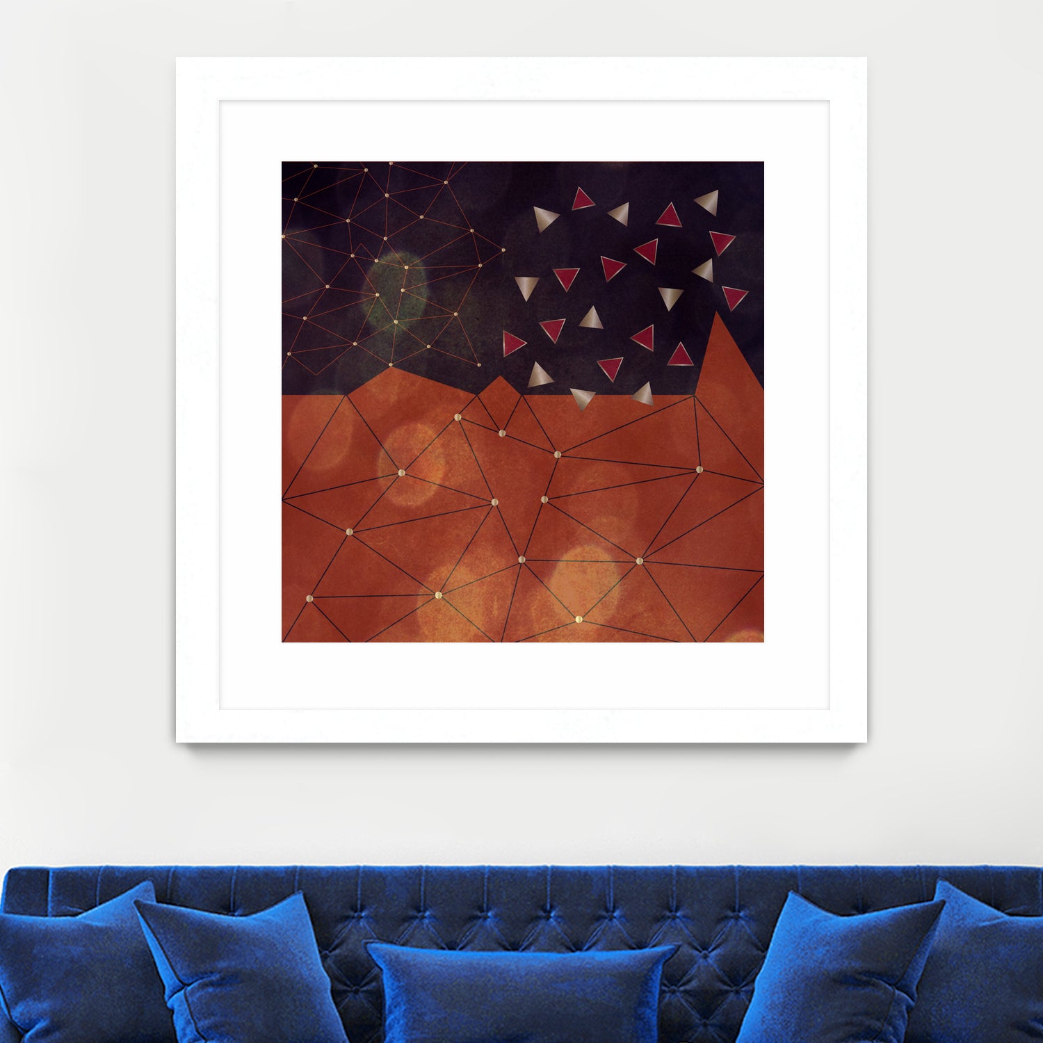 Magic Night by Mirella Pavesi on GIANT ART - brown digital painting