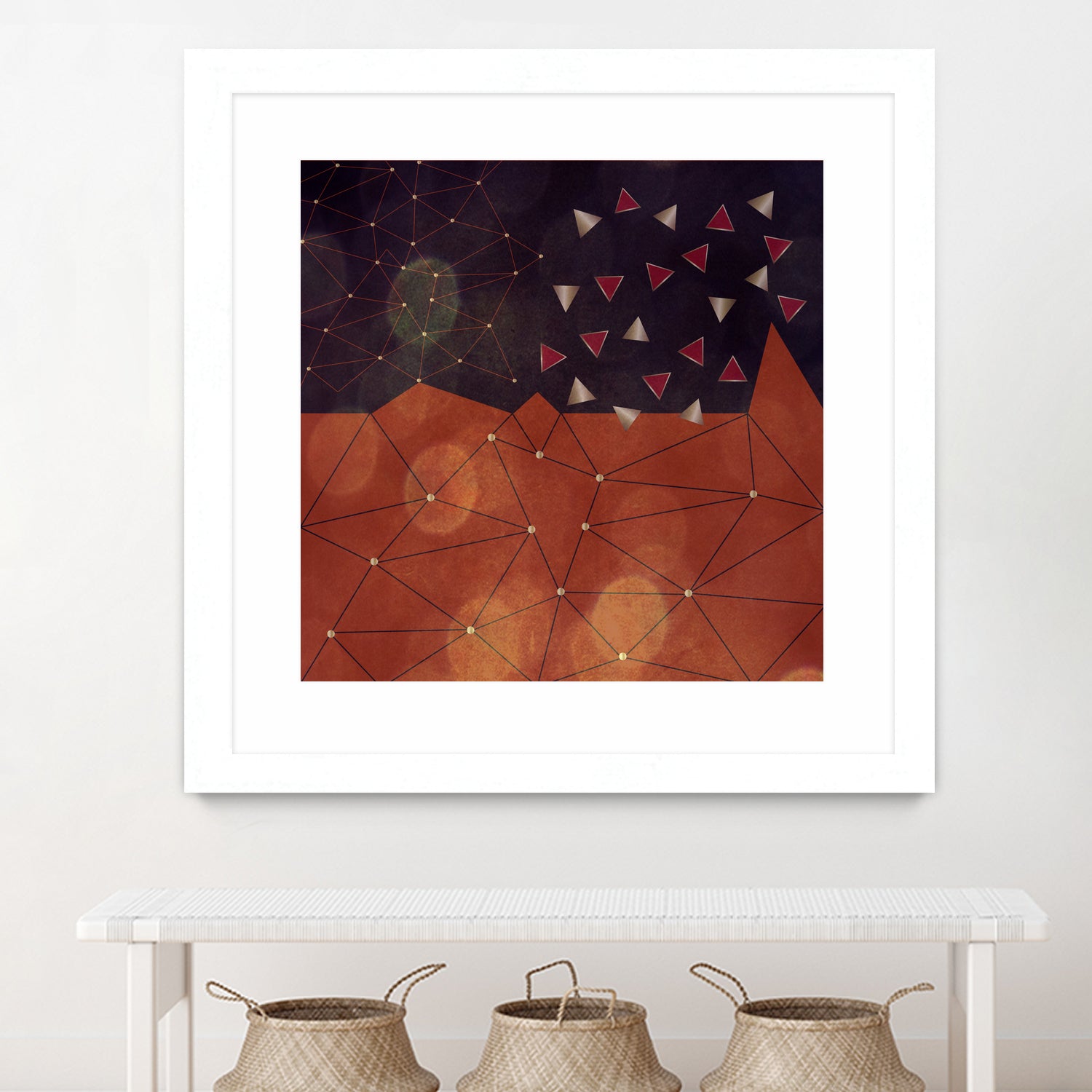 Magic Night by Mirella Pavesi on GIANT ART - brown digital painting