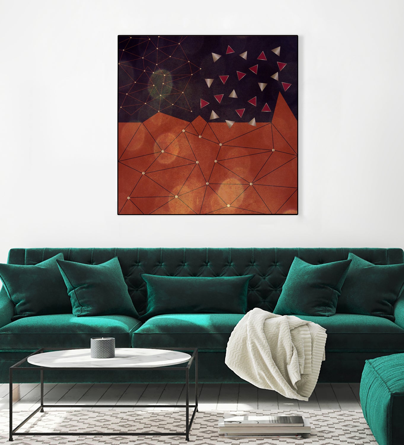 Magic Night by Mirella Pavesi on GIANT ART - brown digital painting