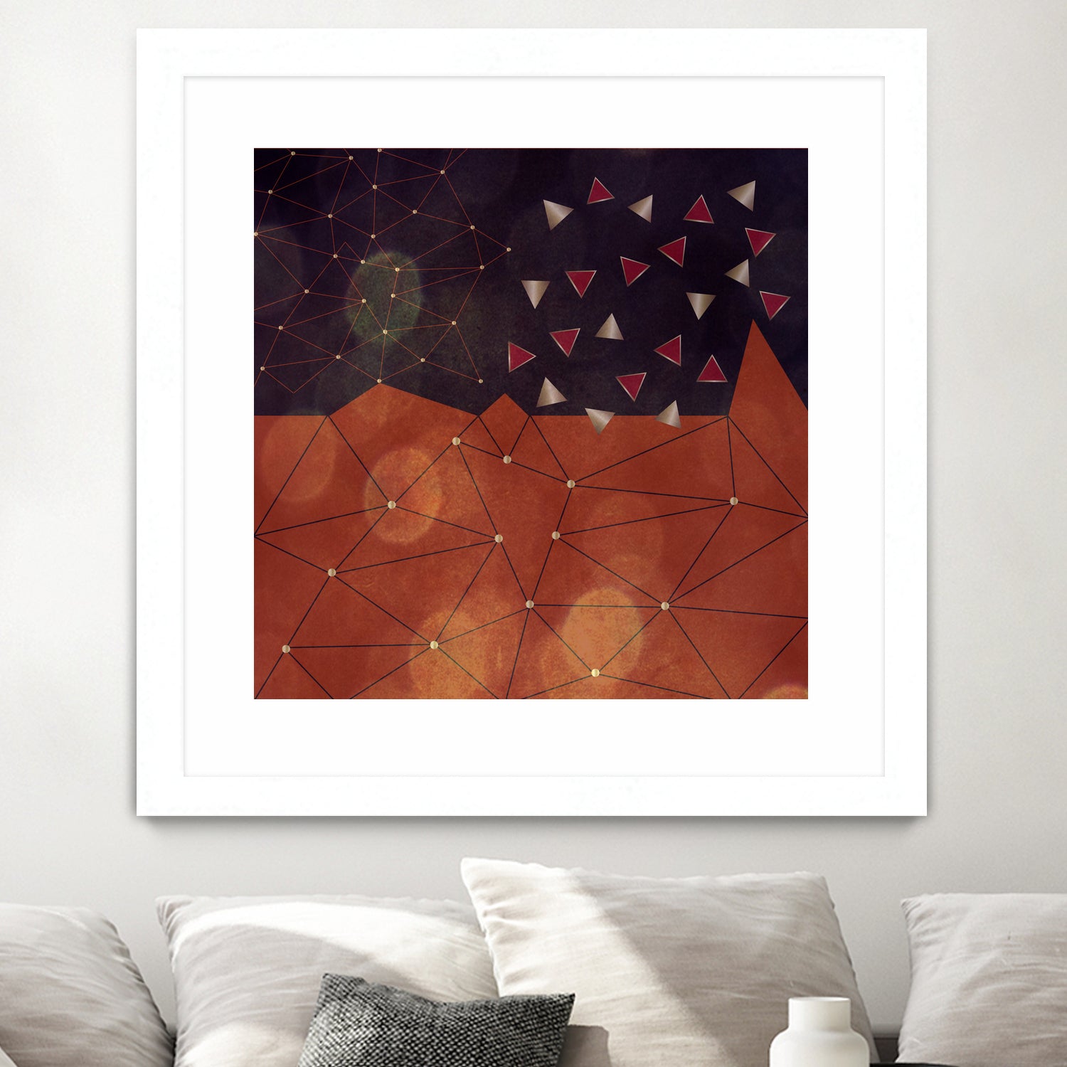 Magic Night by Mirella Pavesi on GIANT ART - brown digital painting