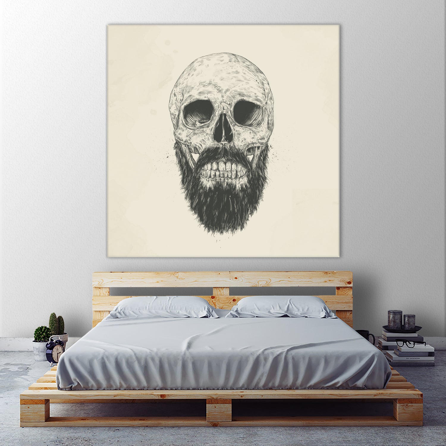 The beard is not dead by Solti Balázs on GIANT ART - brown digital drawing