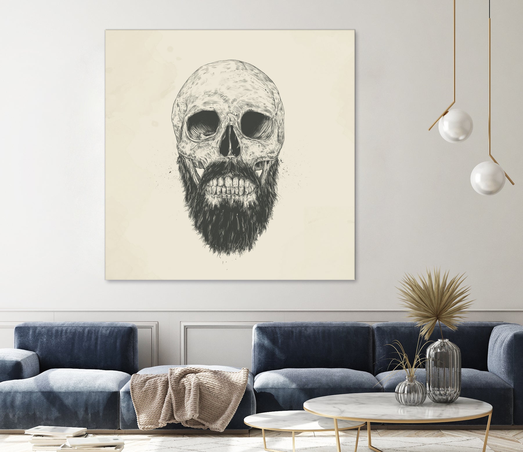 The beard is not dead by Solti Balázs on GIANT ART - brown digital drawing