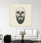 The beard is not dead by Solti Balázs on GIANT ART - brown digital drawing