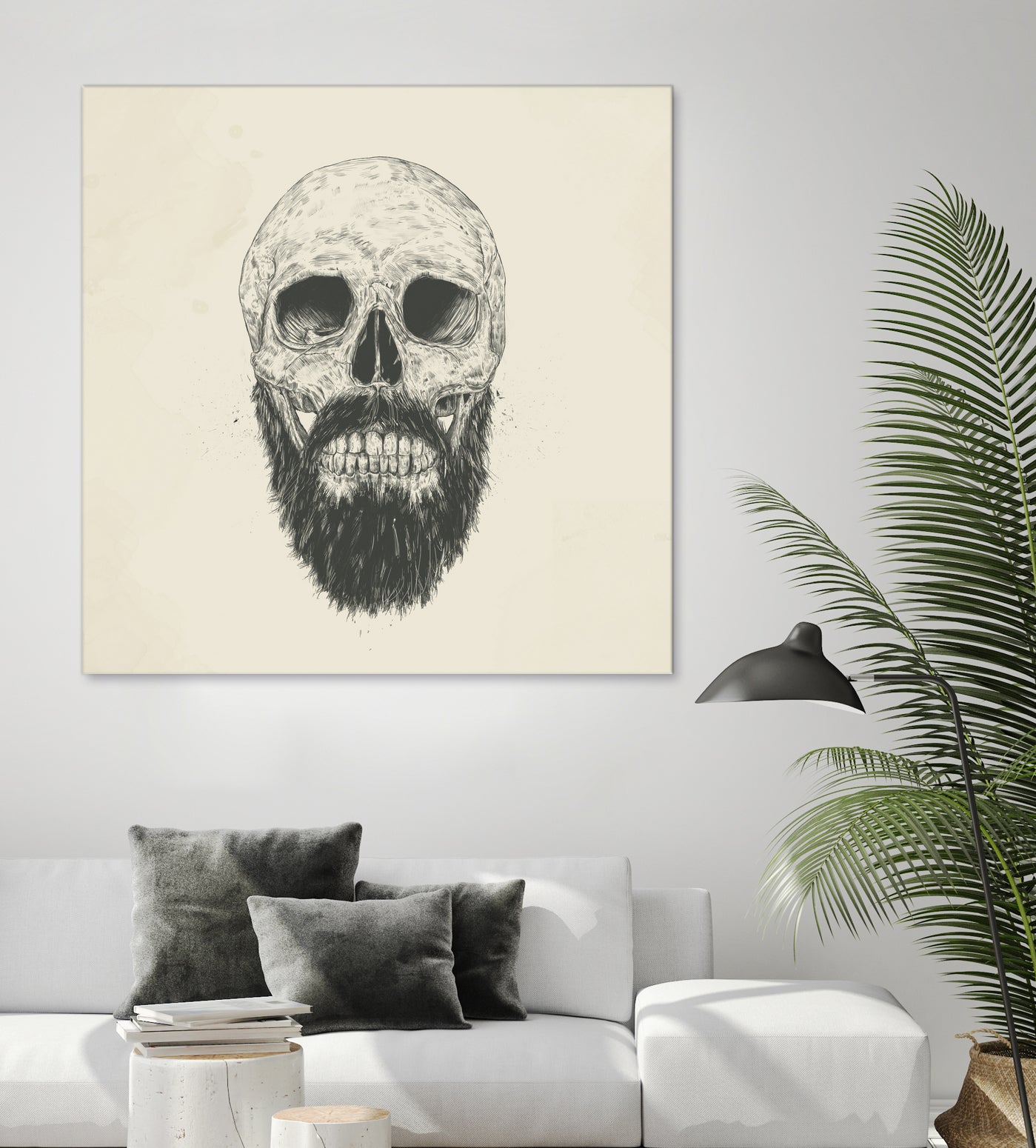 The beard is not dead by Solti Balázs on GIANT ART - brown digital drawing