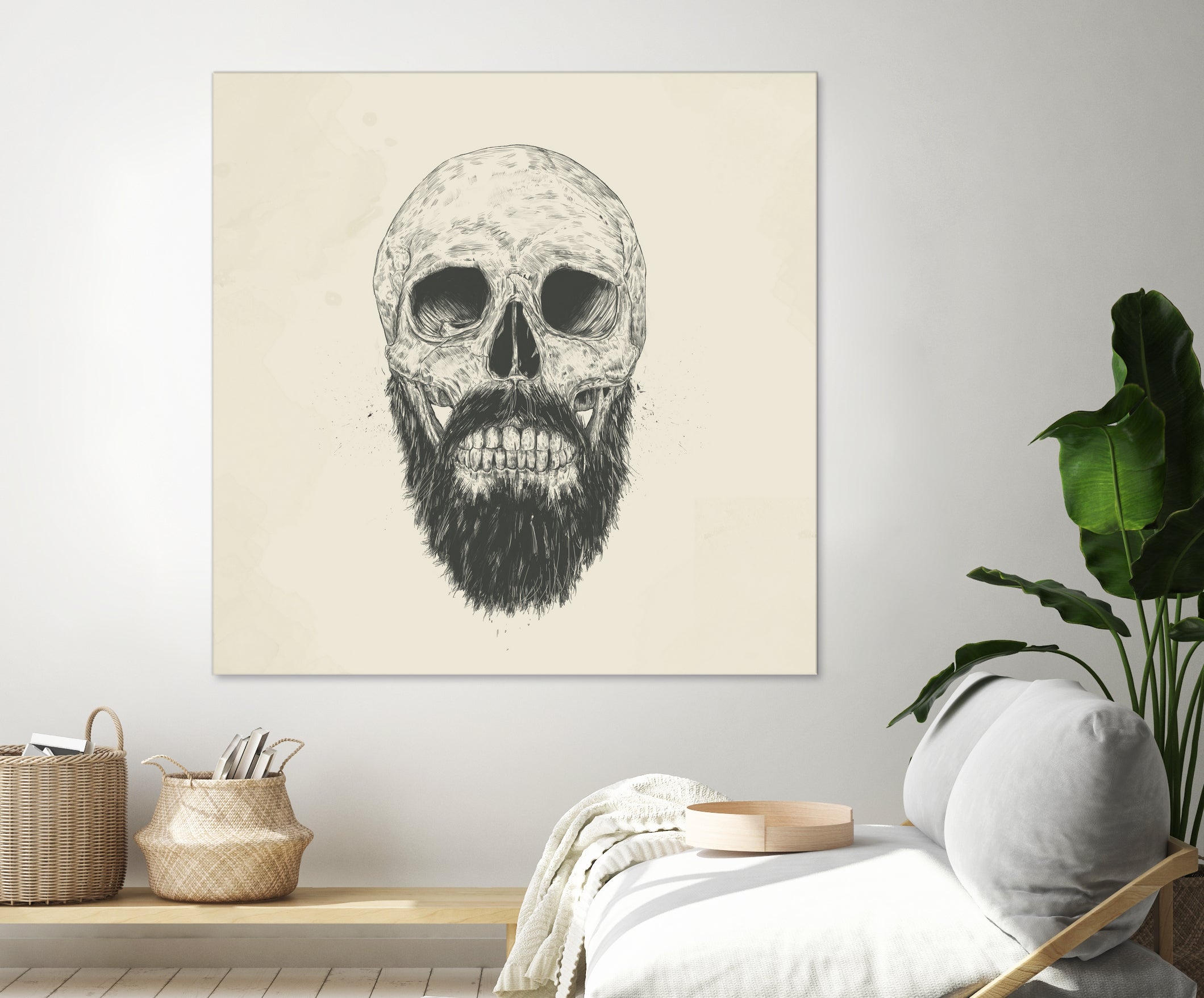 The beard is not dead by Solti Balázs on GIANT ART - brown digital drawing