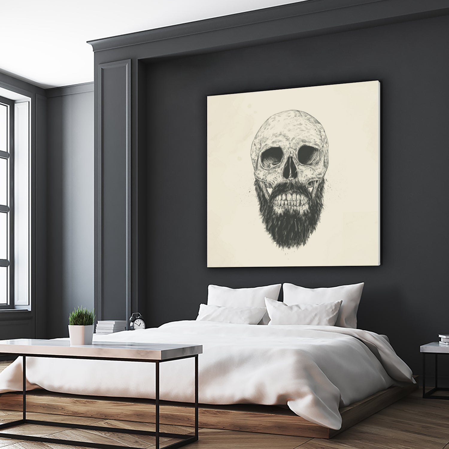 The beard is not dead by Solti Balázs on GIANT ART - brown digital drawing