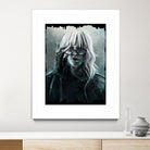 Atomic Blonde by Claudio Tosi on GIANT ART - blue digital painting