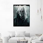 Atomic Blonde by Claudio Tosi on GIANT ART - blue digital painting