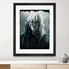 Atomic Blonde by Claudio Tosi on GIANT ART - blue digital painting