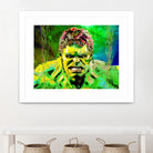 The Incredible Hulk by Daniel Janda on GIANT ART - fuchsia digital painting