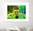 The Incredible Hulk by Daniel Janda on GIANT ART - fuchsia digital painting