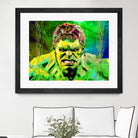 The Incredible Hulk by Daniel Janda on GIANT ART - fuchsia digital painting