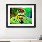 The Incredible Hulk by Daniel Janda on GIANT ART - fuchsia digital painting