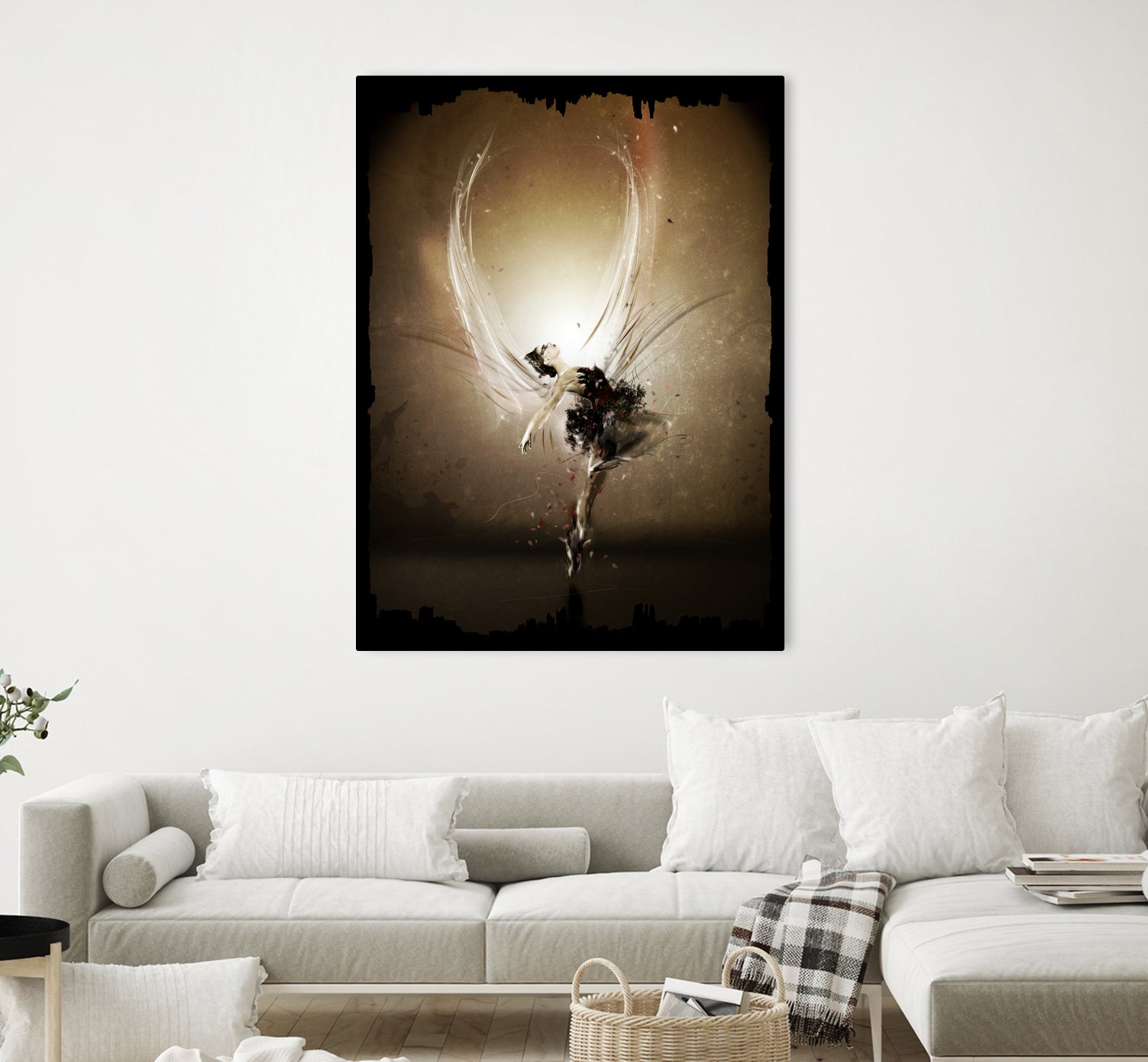 The Black Swan by Claudio Tosi on GIANT ART - black digital painting