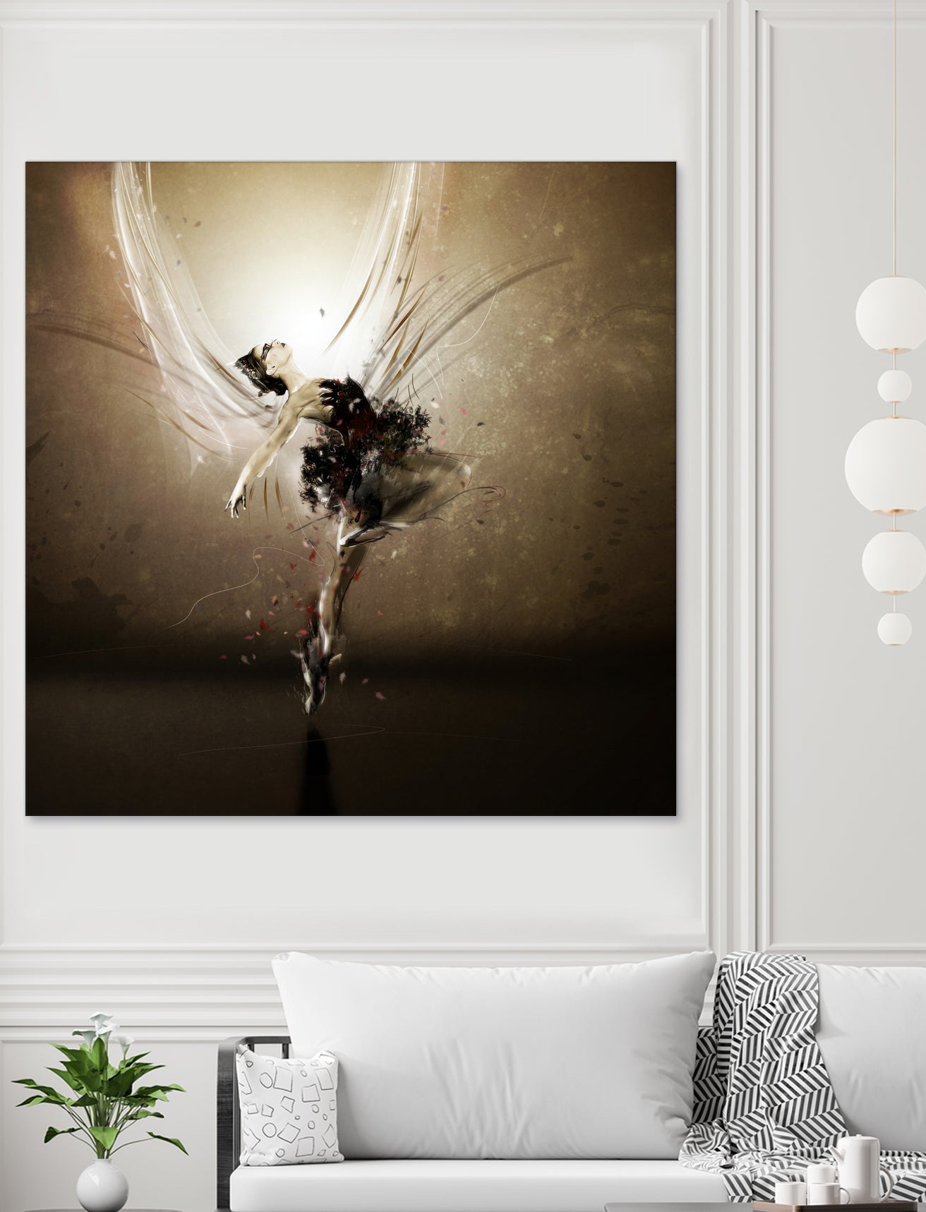 The Black Swan by Claudio Tosi on GIANT ART - black digital painting