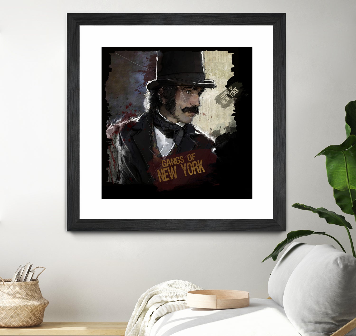 Gangs of New York by Claudio Tosi on GIANT ART - yellow digital painting