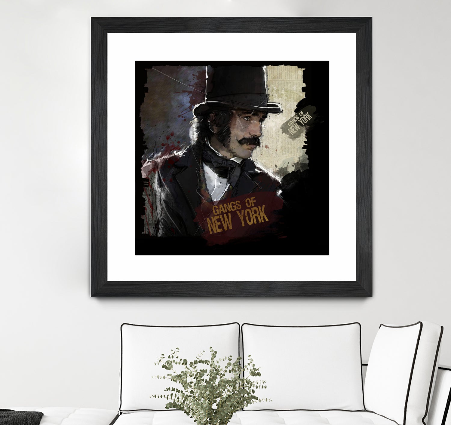 Gangs of New York by Claudio Tosi on GIANT ART - yellow digital painting