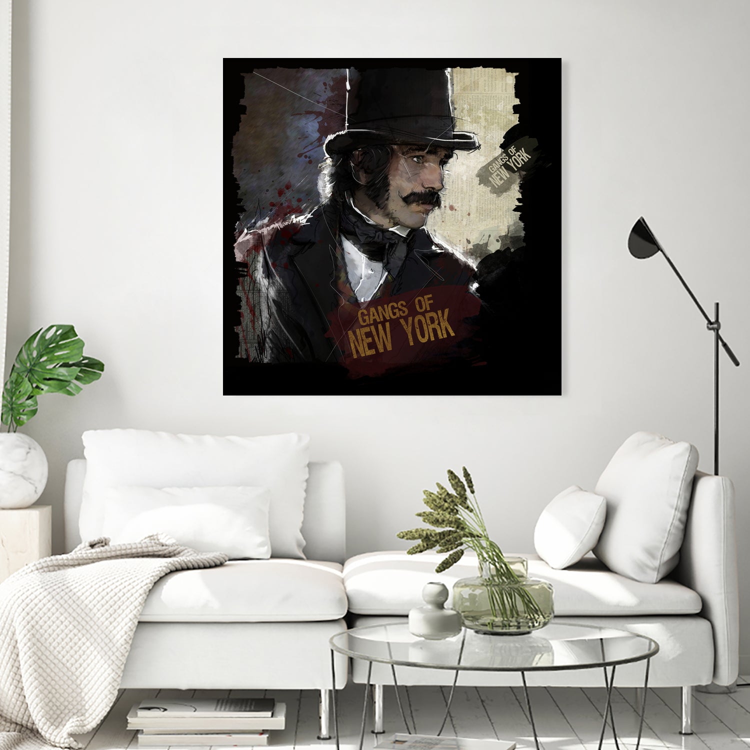 Gangs of New York by Claudio Tosi on GIANT ART - yellow digital painting