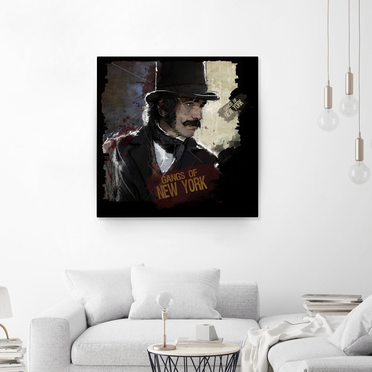 Gangs of New York by Claudio Tosi on GIANT ART - yellow digital painting