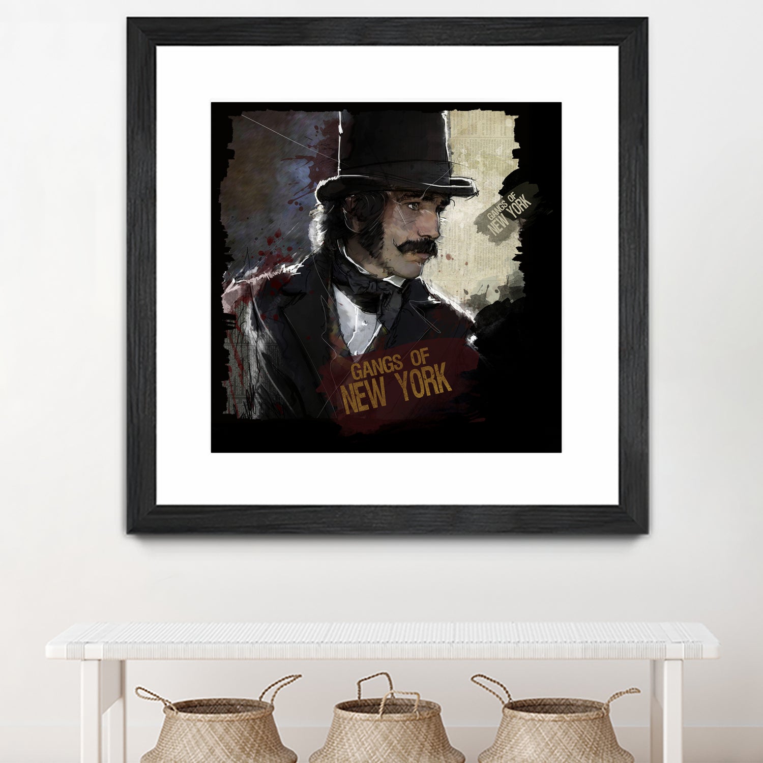 Gangs of New York by Claudio Tosi on GIANT ART - yellow digital painting