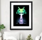 Space Invaders by Vincent Trinidad on GIANT ART - black digital painting