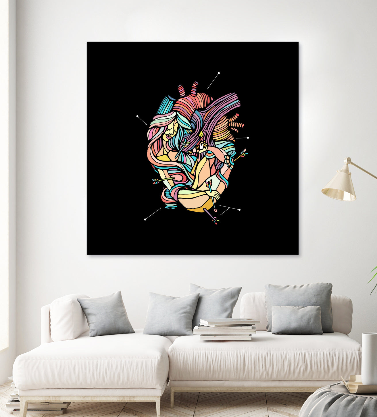 Heart by Jamerson Lima on GIANT ART - black vector illustration