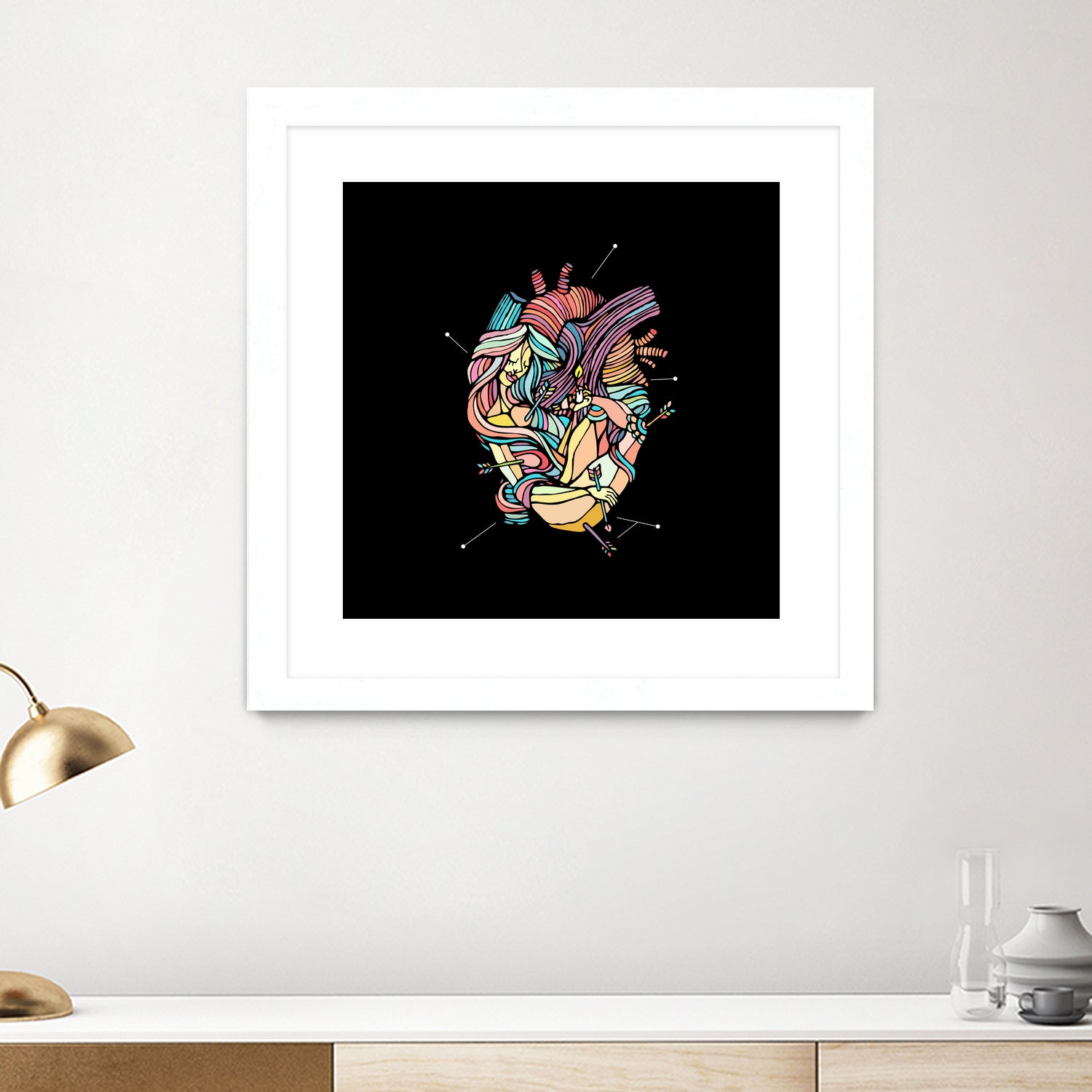 Heart by Jamerson Lima on GIANT ART - black vector illustration