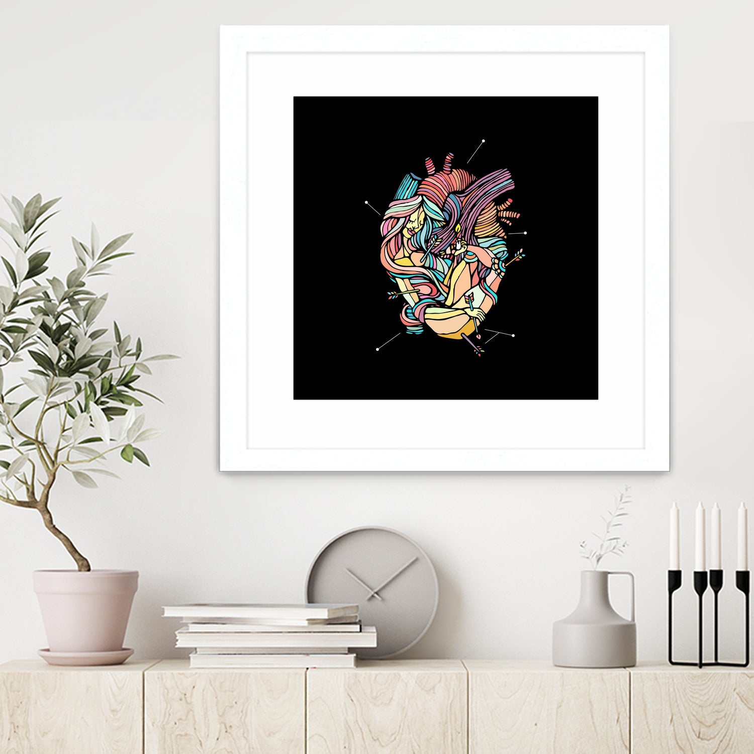 Heart by Jamerson Lima on GIANT ART - black vector illustration