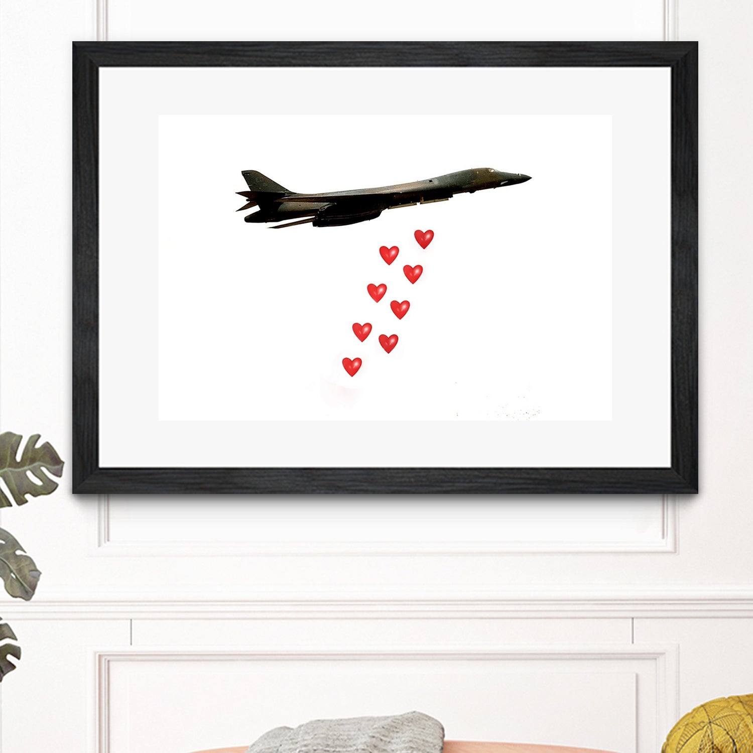 LOVE BOMBER by Michael Benisty on GIANT ART - white photo illustration