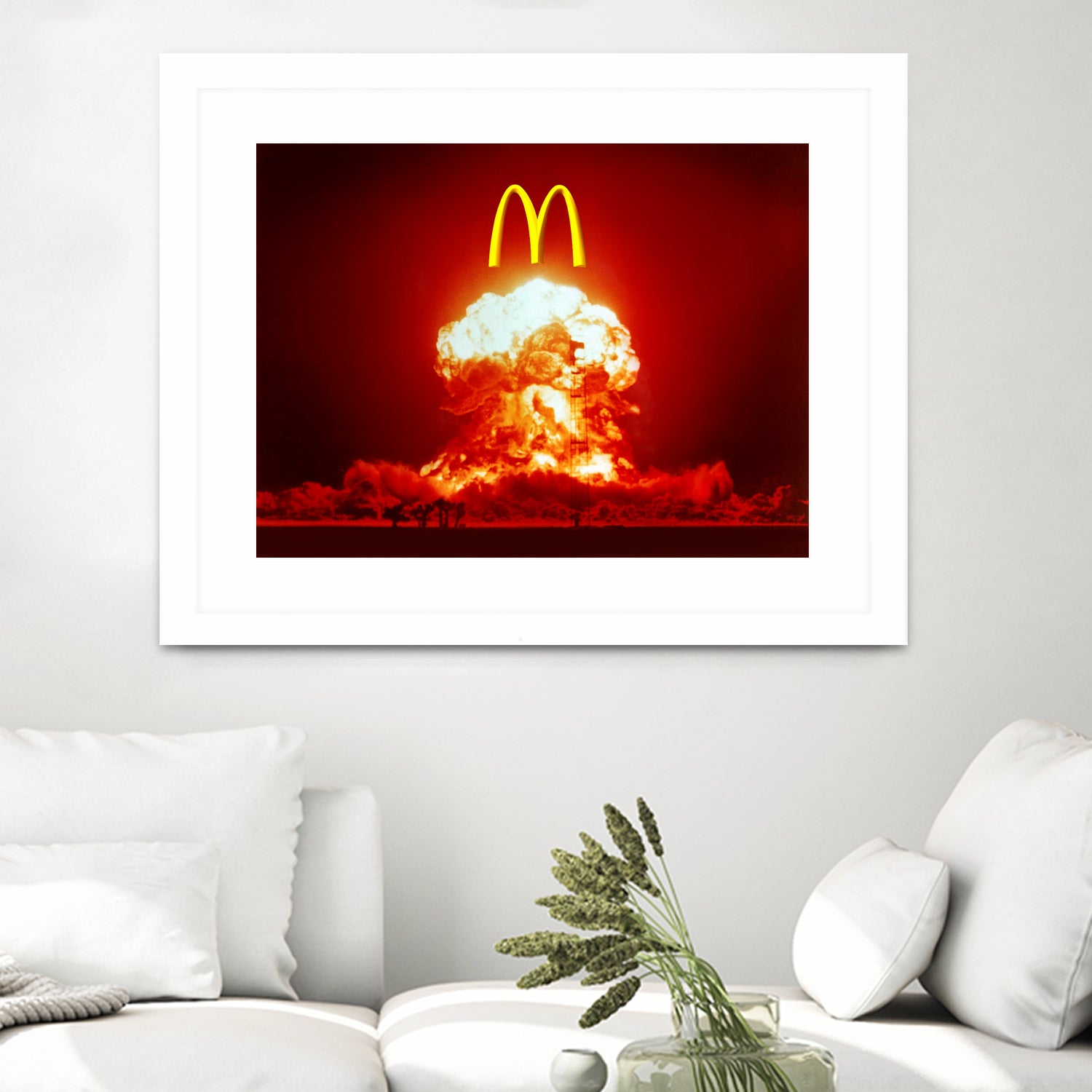 BIG MAC by Michael Benisty on GIANT ART - white digital painting