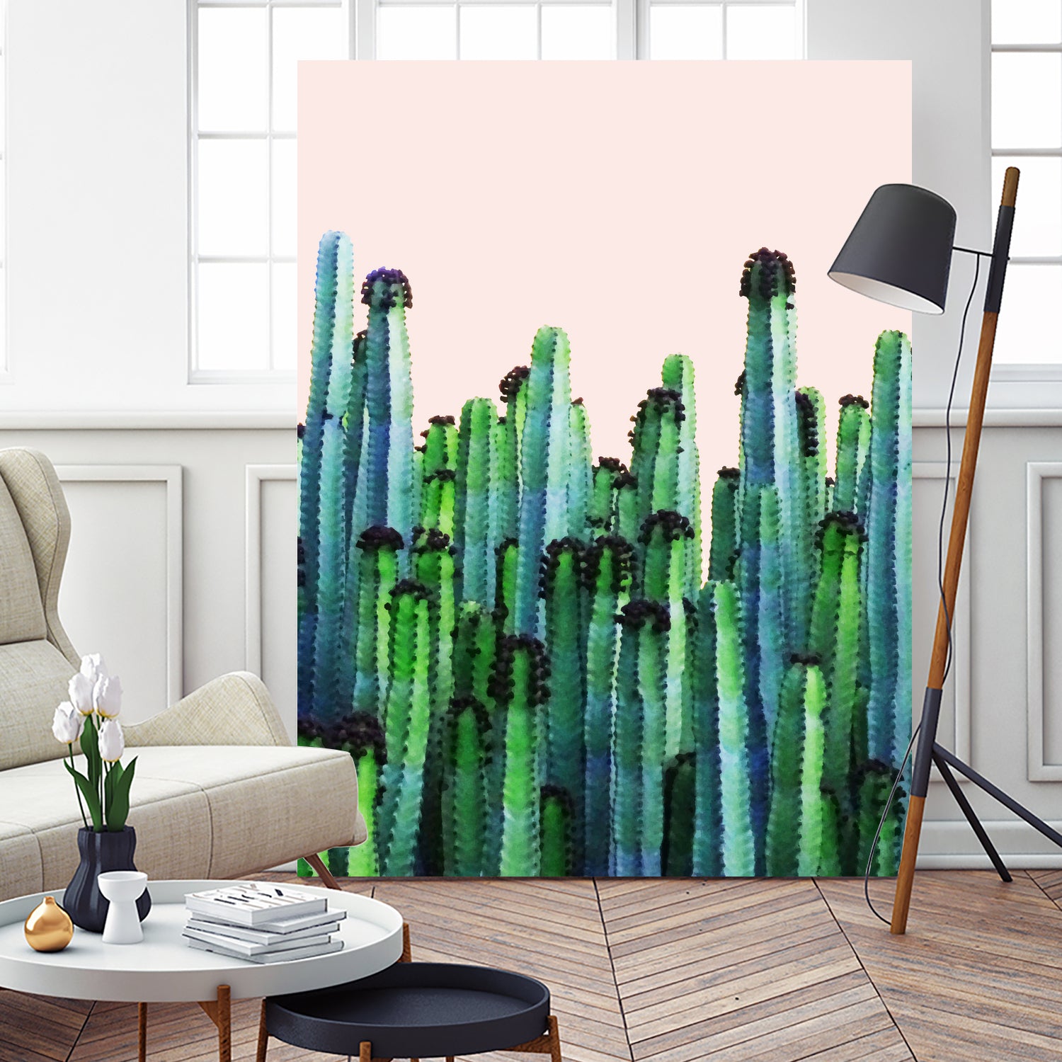 Cactus V5 by Uma Gokhale on GIANT ART - green photo manipulation