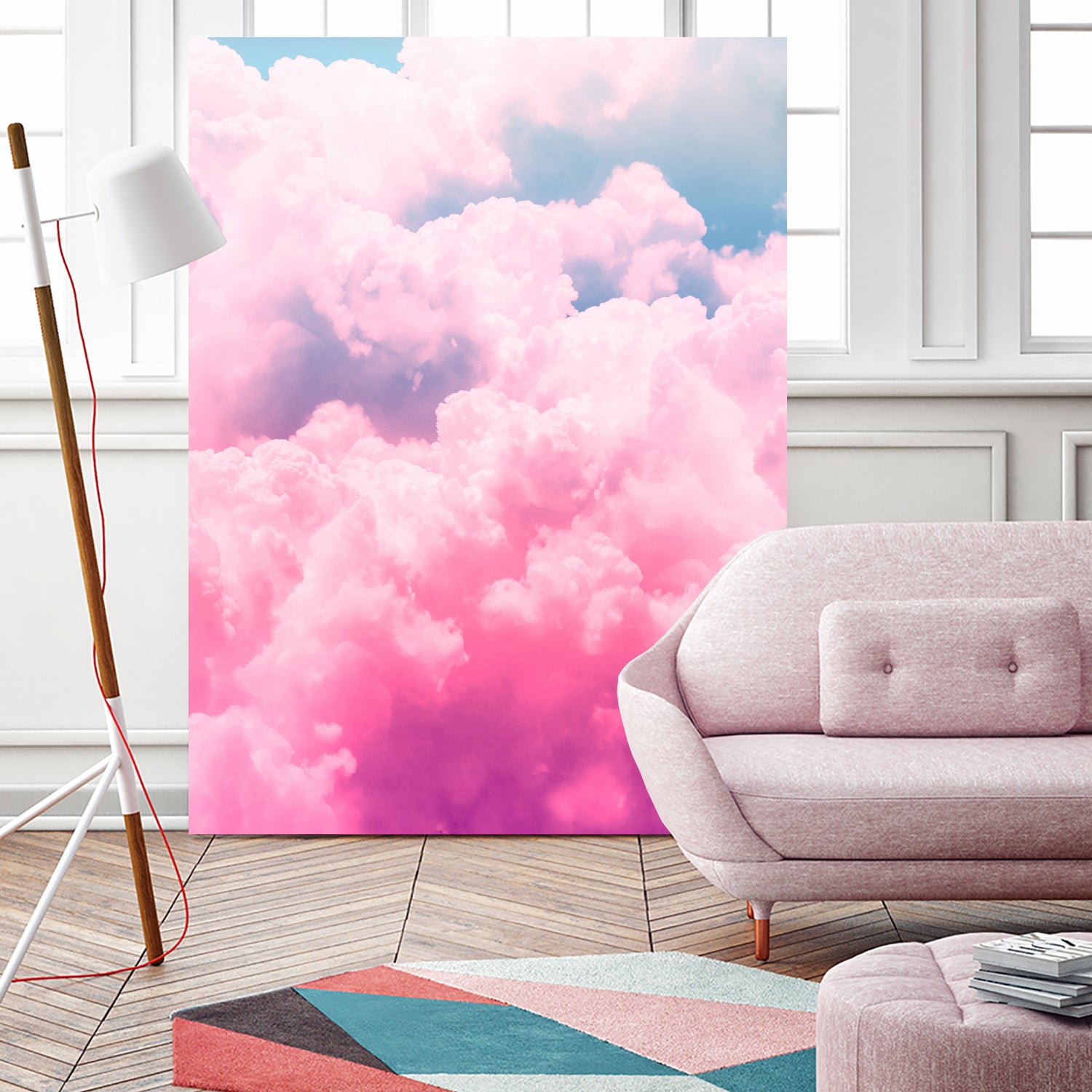 A Perfect Sky by EMANUELA CARRATONI on GIANT ART - pink photo manipulation