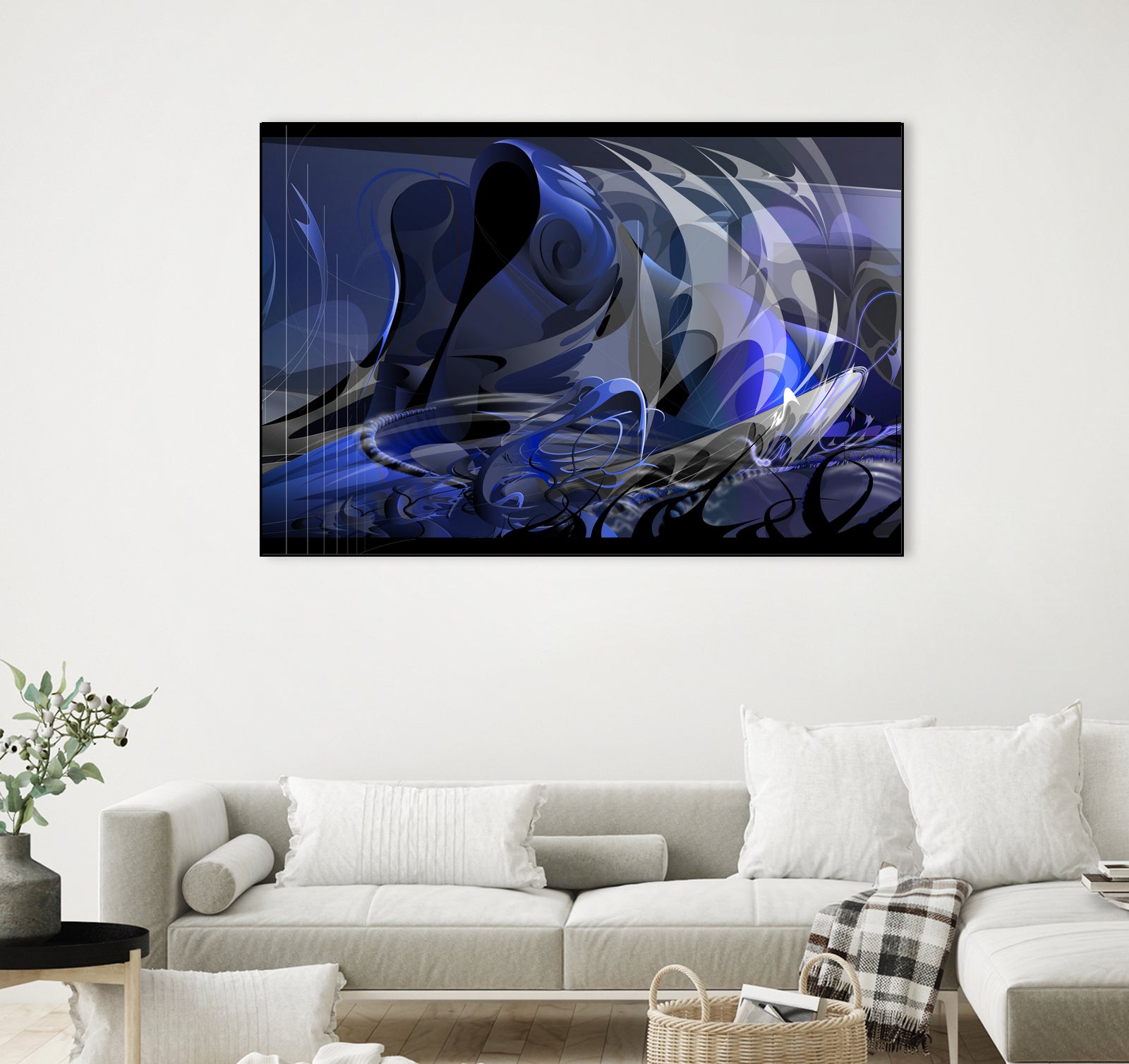 CURRENTS - Special Request Edition by James Mulvania on GIANT ART - white digital drawing