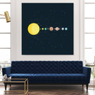 Solar System by Alessandra Gagliano on GIANT ART - blue photo illustration