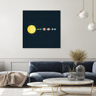 Solar System by Alessandra Gagliano on GIANT ART - blue photo illustration