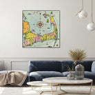 Vintage Map of Cape Cod by Adam Shaw on GIANT ART - white photo illustration