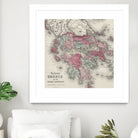 Vintage Map of Greece (1865) by Adam Shaw on GIANT ART - white photo illustration